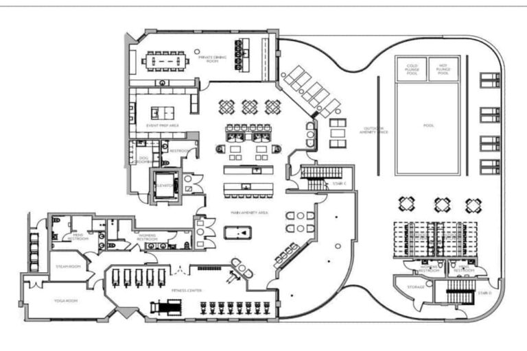 Edge Condos in Downtown Sarasota, FL. - Floor Plan