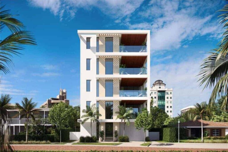 En Pointe condos in downtown Sarasota FL - Building Exterior
