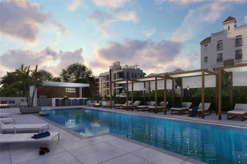 Evolution Condos in Downtown Sarasota, FL - Pool