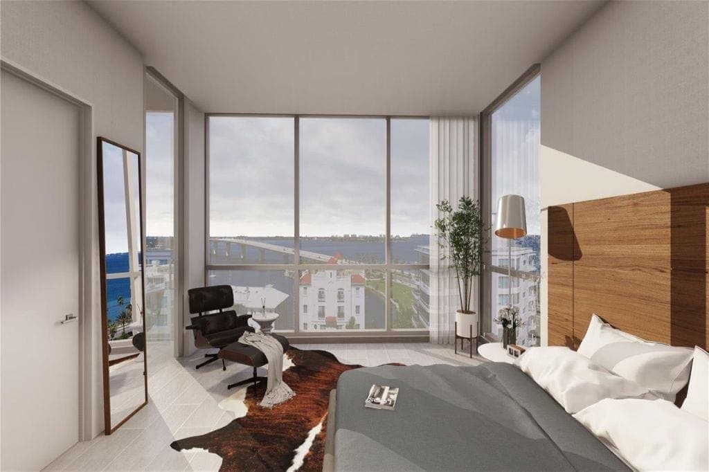 Evolution Condos in Downtown Sarasota, FL - View of Ringling Bridge