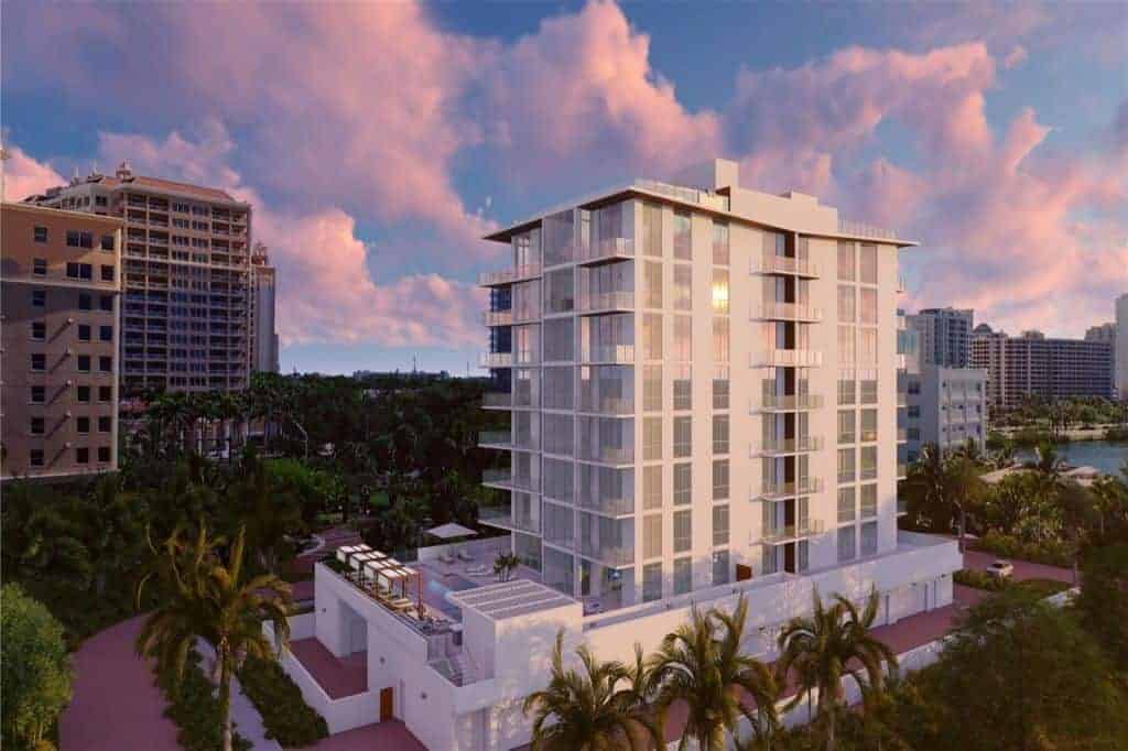 Evolution Condos in Downtown Sarasota, FL - Building Exterior