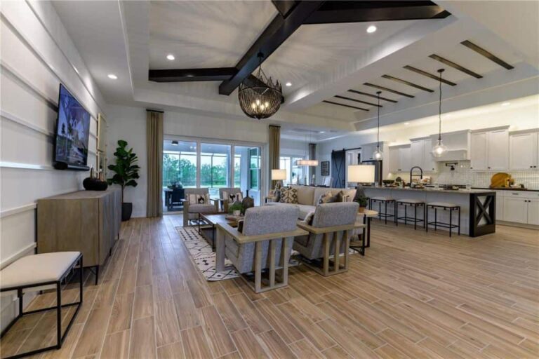 Gran PLace Homes in Venice, FL - Model Home Interior