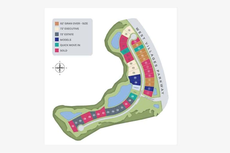 Gran Place Homes in Venice, FL - Community Plat