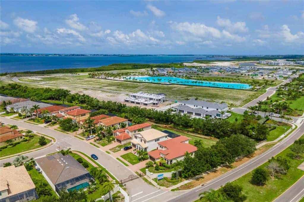 Legends Bay Homes in Bradenton FL - Aerial of Community