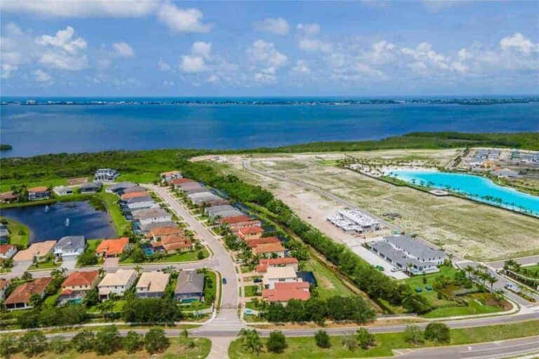 Legends Bay Homes in Bradenton FL - Aerial