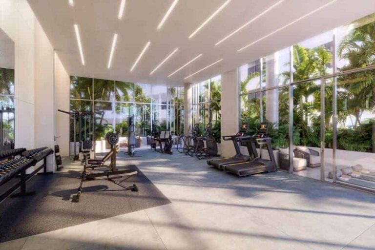 Obsidian Condos in Downtown Sarasota, FL. - Fitness Center