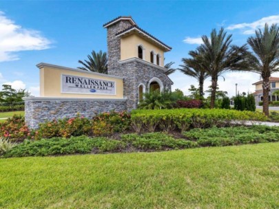 Renaissance Homes in Venice, FL. - Entrance Sign