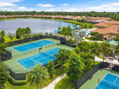 Renaissance Homes in Venice, FL. - Amenity Center Aerial