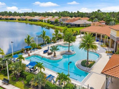 Renaissance Homes in Venice, FL. - Amenity Center Aerial