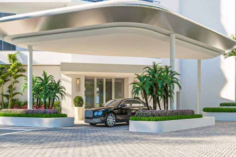 Ritz Carlton Residences Building 3 - Entrance