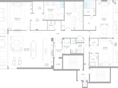 Sage Condos in Longboat Key, FL. - Floor Plan C