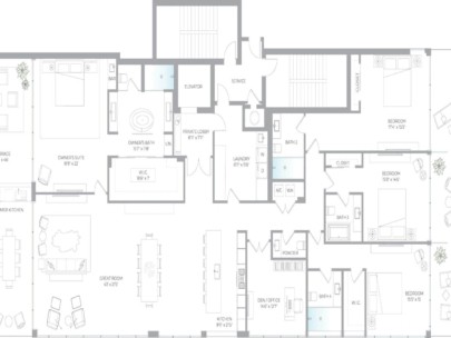 Sage Condos in Longboat Key, FL. - Floor Plan D