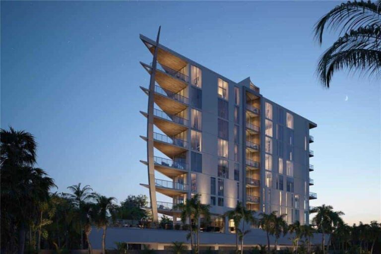 Six88 Condos For Sale in Downtown Sarasota FL. - Building Exterior