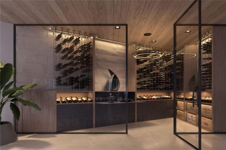 Six88 Condos For Sale in Downtown Sarasota FL. - Wine Room
