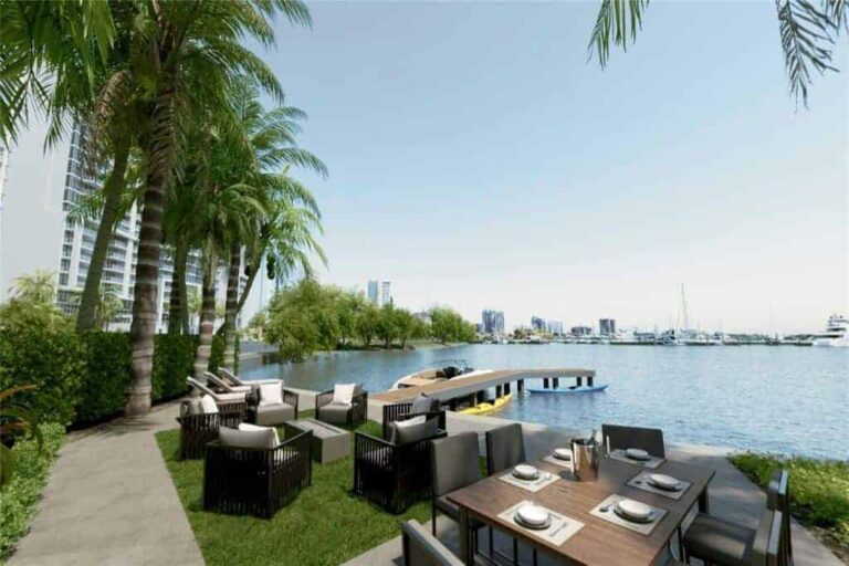 Six88 Condos For Sale in Downtown Sarasota FL. - Boat Day Dock