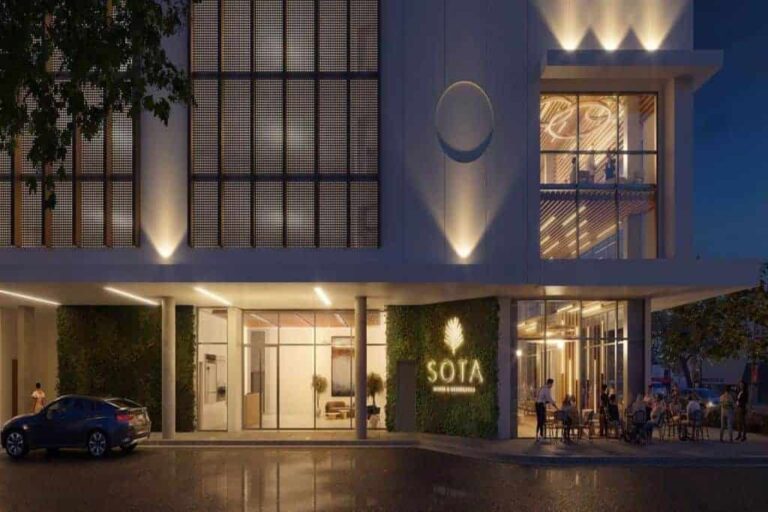 Sota Condos Sarasota - Evening Rendering