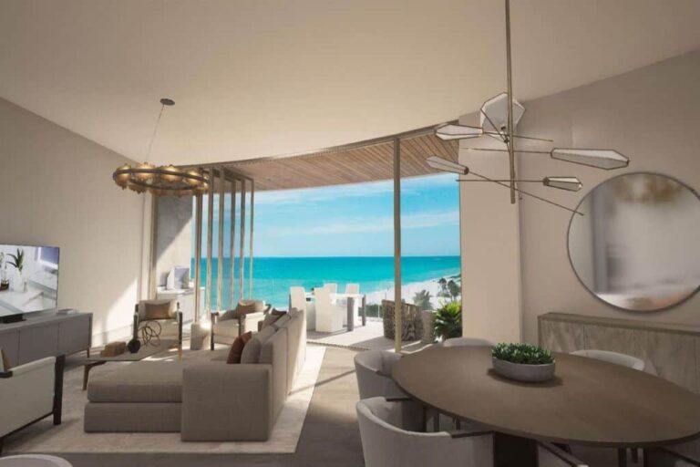 St. Regis Condos in Longboat Key, FL. - Modern Interior with Gulf View
