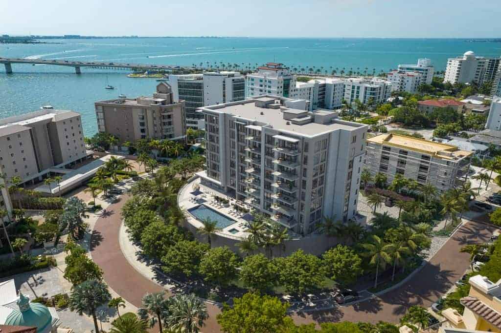 The Owen Condos in Downtown Sarasota - Building Exterior