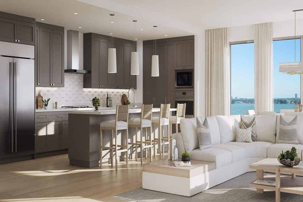 The Owen Condos in Downtown Sarasota - Kitchen