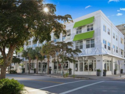 Zahrada Condos in Downtown Sarasota FL - Aerial