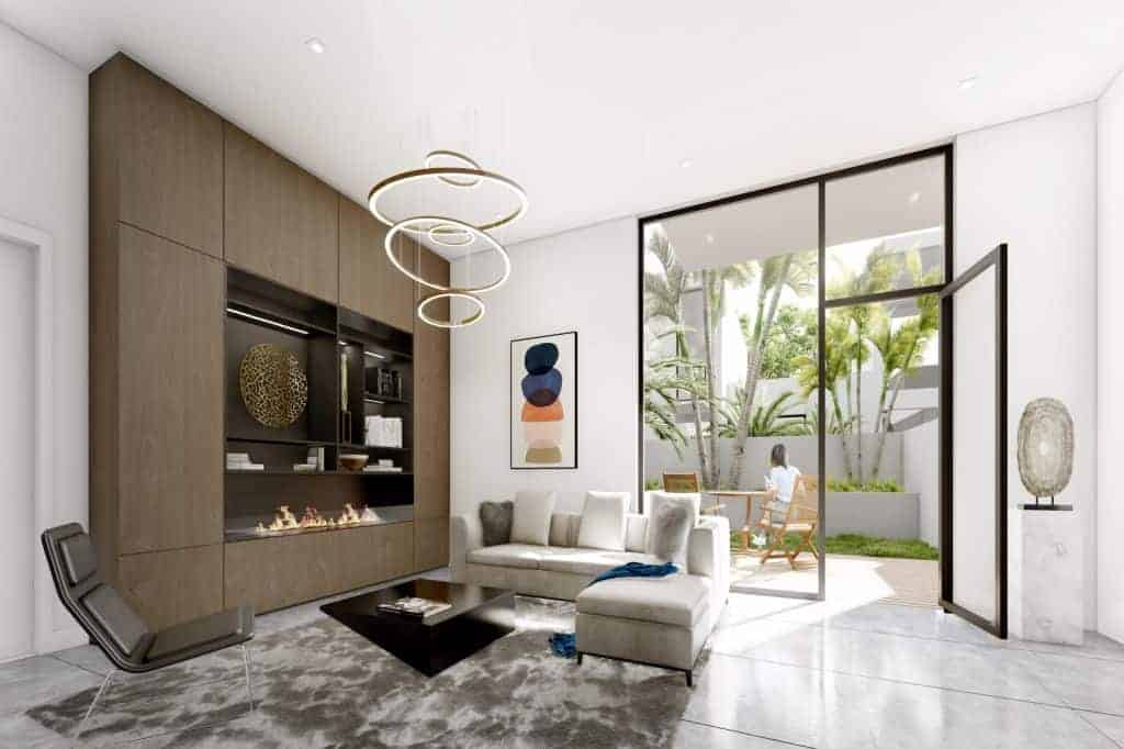 Zahrada Condos in Downtown Sarasota, FL - Family Room