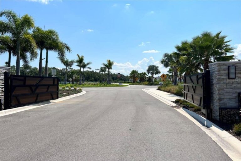 Coddington Homes in Bradenton FL - Gated Entry