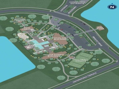 Everly Homes in Venice, FL - Site Plan