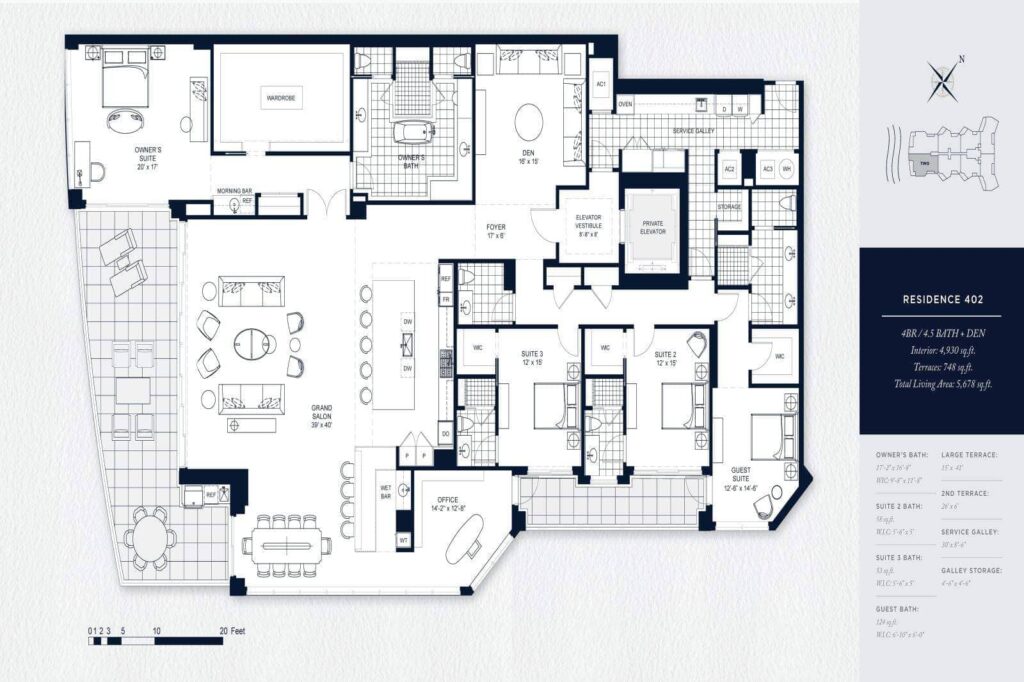 Rosewood Residences Condos - Floor Plan Unit 2