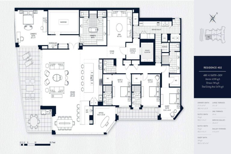 Rosewood Residences Condos - Floor Plan Unit 2