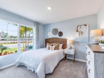 Rye Crossings Homes in Parrish, FL. - Bedroom Interior