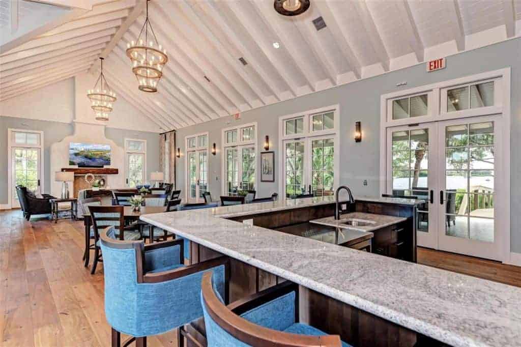 The Islands on the Manatee River Homes in Parrish, FL. - Clubhouse Kitchen