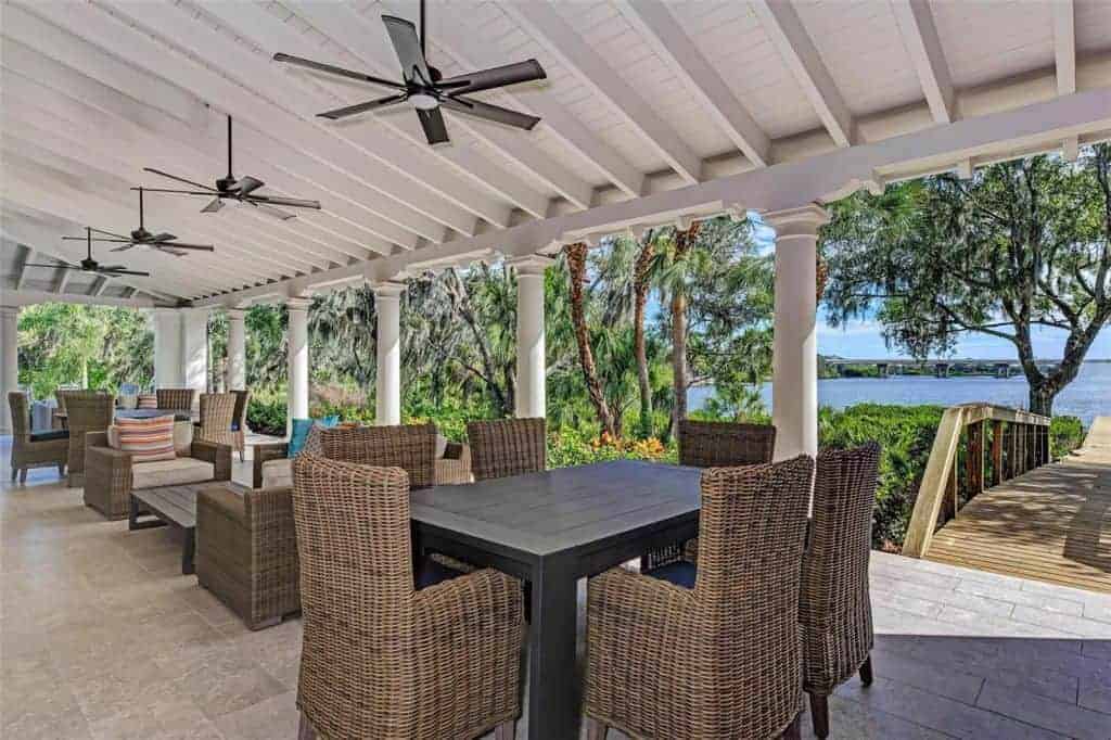 The Islands on the Manatee River Homes in Parrish, FL. - Clubhouse Patio