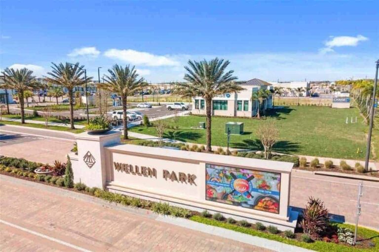 Wellen Park in Venice FL - Entrance Sign