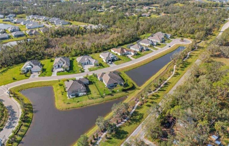 Reserve at Twin Rivers Homes in Parrish, FL- Community Aerial