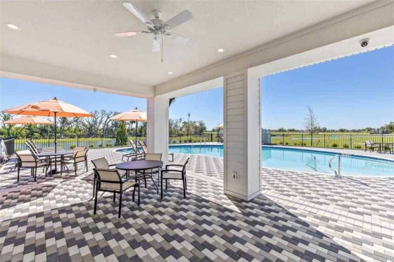 Mandarin Grove Homes in Palmetto, FL - Pool Area
