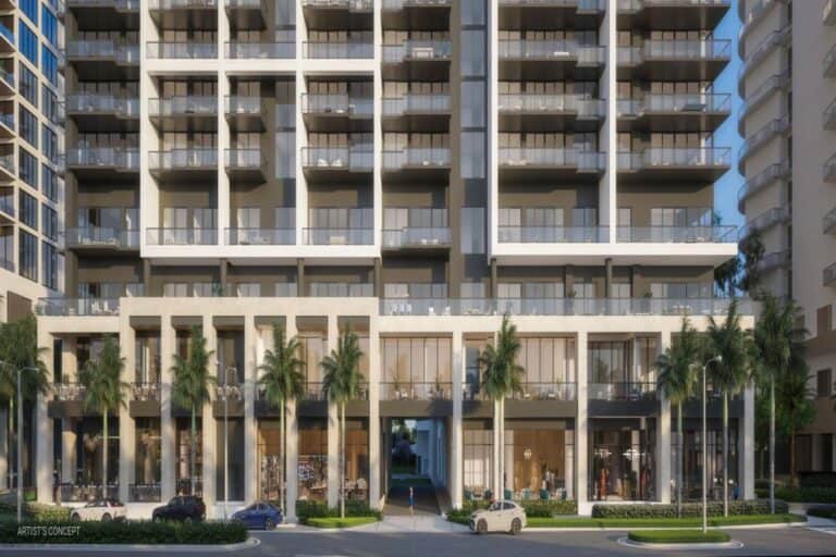 1000 Blvd of the Arts Condos in Sarasota, FL - Exterior Ground Level