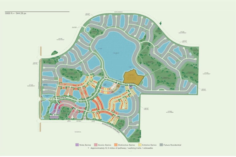 Del Webb Catalina Homes in Lakewood Ranch, FL - Plat