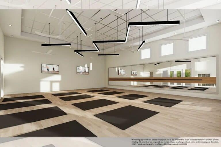 del-webb-catalina-lakewood-ranch-fl-15 Del Webb Catalina Homes in Lakewood Ranch, FL - Yoga Room