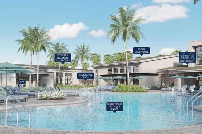 Del Webb Catalina Homes in Lakewood Ranch, FL - Pool