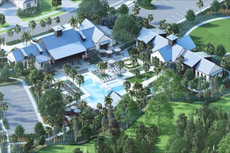 Shellstone Homes in Waterside Lakewood Ranch - Midway Park Sport Courts