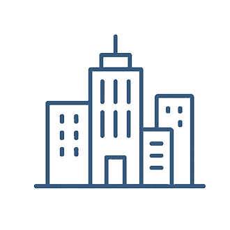 "Downtown" icon - Downtown buildings