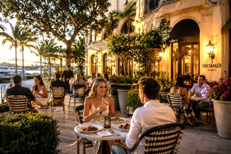 Couple Outdoor Dining