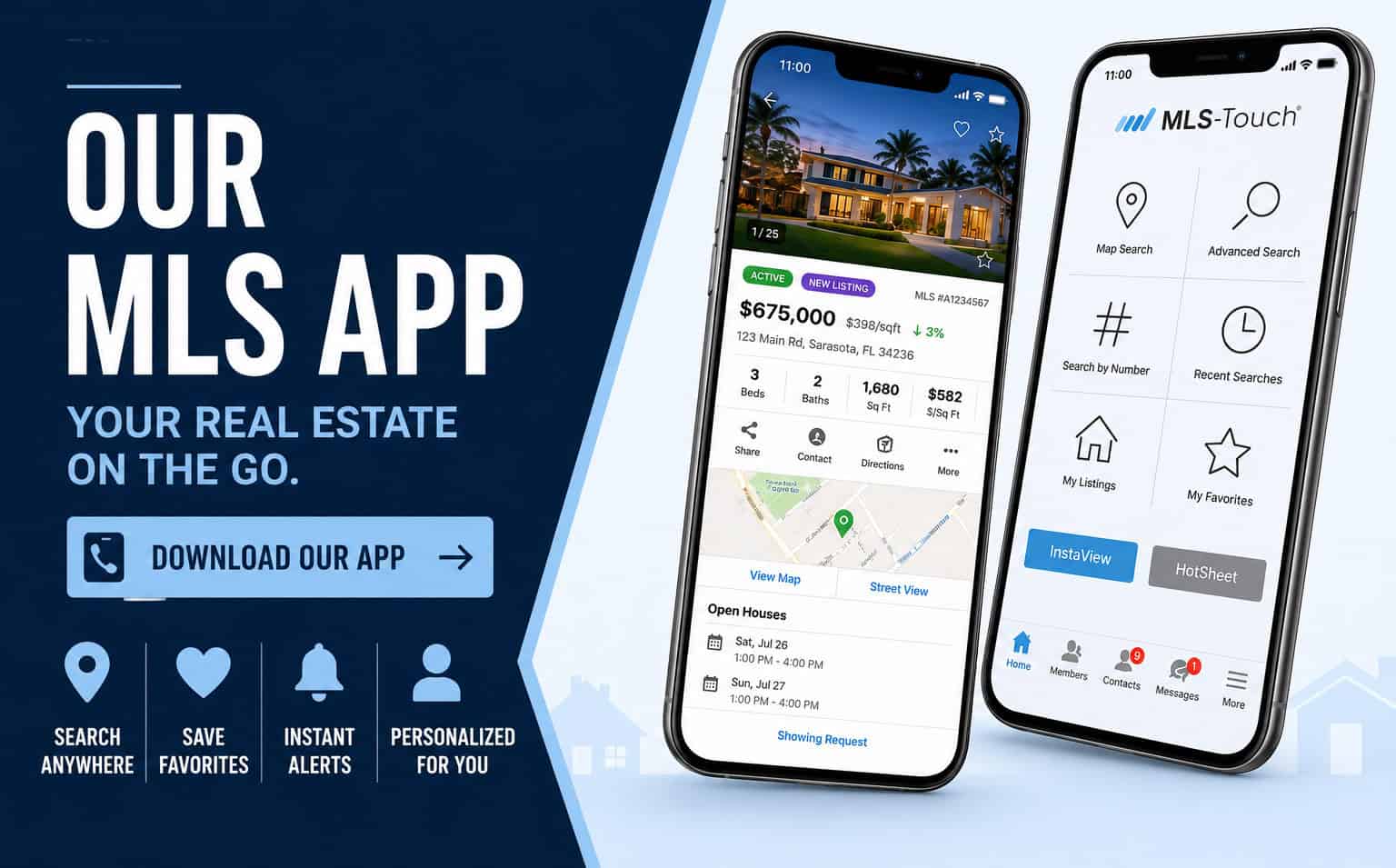 Our MLS App - Sarasota Homes Group