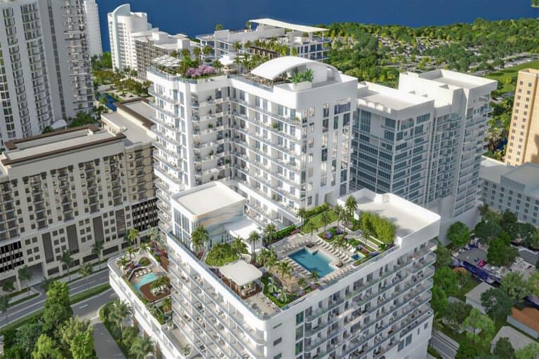 Saravela condos for sale in downtown Sarasota, Florida.