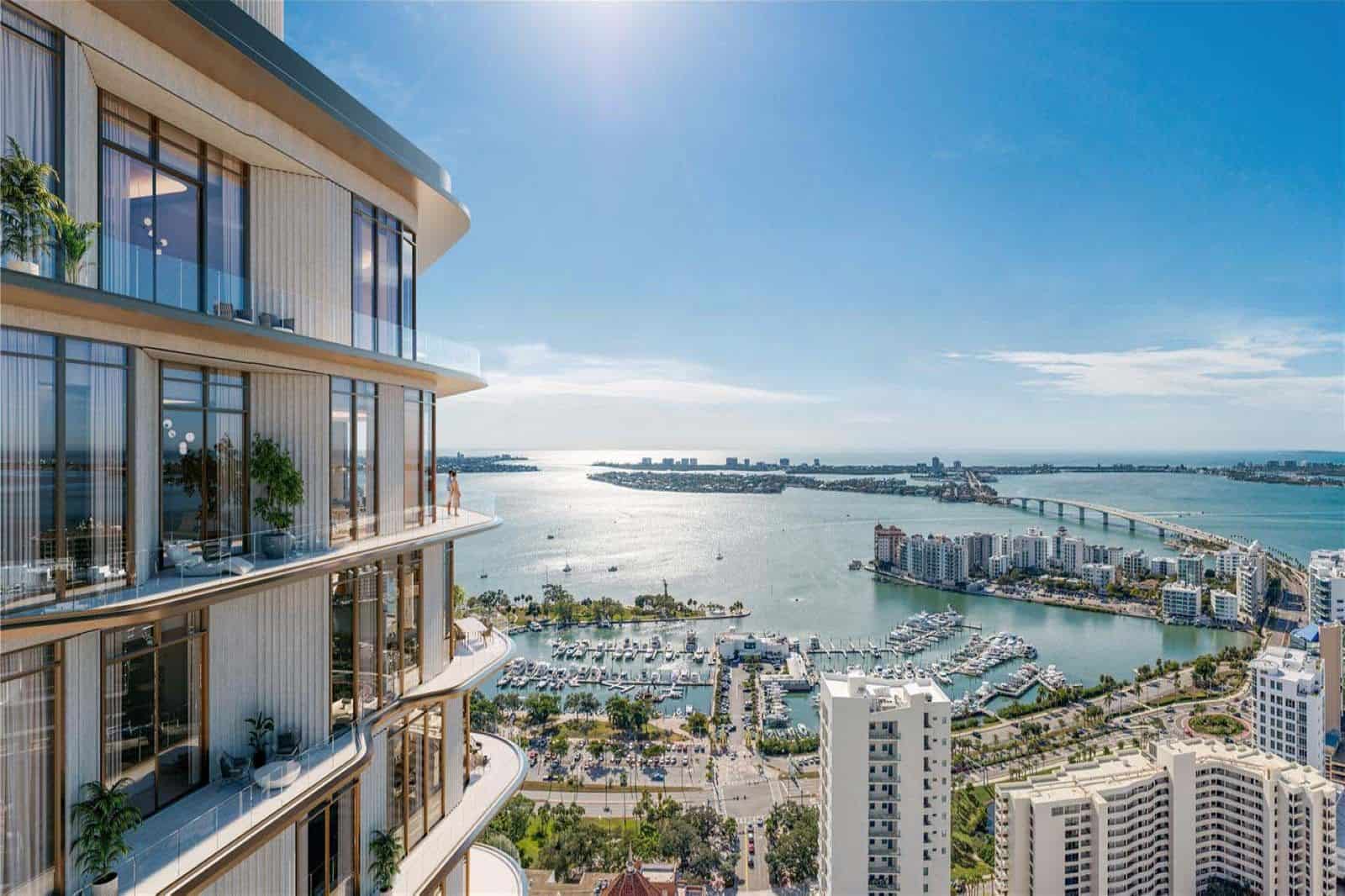 Waldorf Astoria luxury condos for sale in downtown Sarasota, Florida